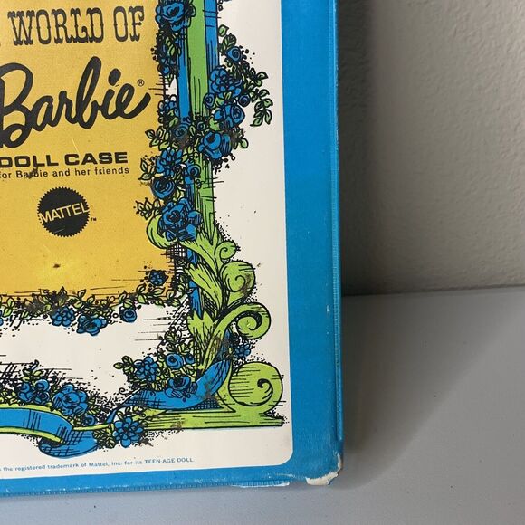Mattel The World of Barbie Doll Case 1968 Vintage Empty - Picture 5 of 14